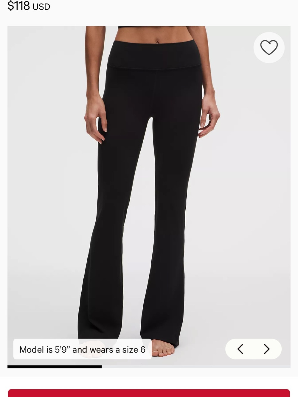 lululemon athletica Groove Nulu High Rise Black Boot-Cut Flare Pants